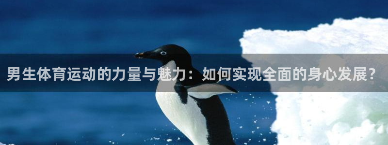 意昂平台总代理：男生体育运动的力量与魅力：如何实现全面的身心发展？