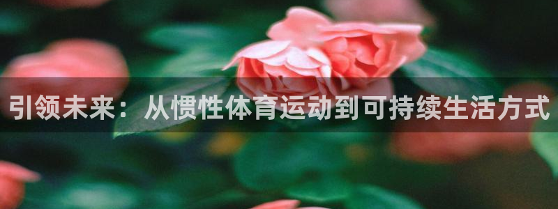 意昂2体育：引领未来：从惯性体育运动到可持续生活方式