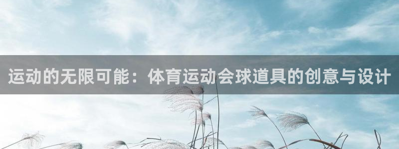 意昂体育代理申请流程：运动的无限可能：体育运动会球道具的创意与设计