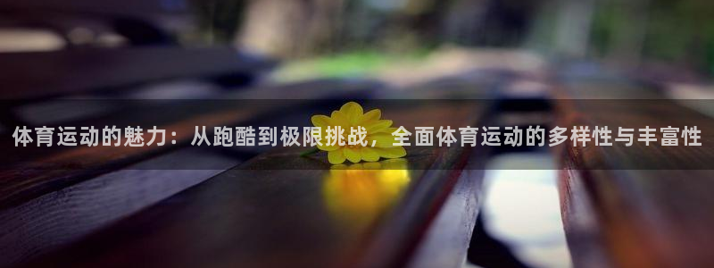 意昂平台开号链接：体育运动的魅力：从跑酷到极限挑战，全面体育运动的多样性与丰富性